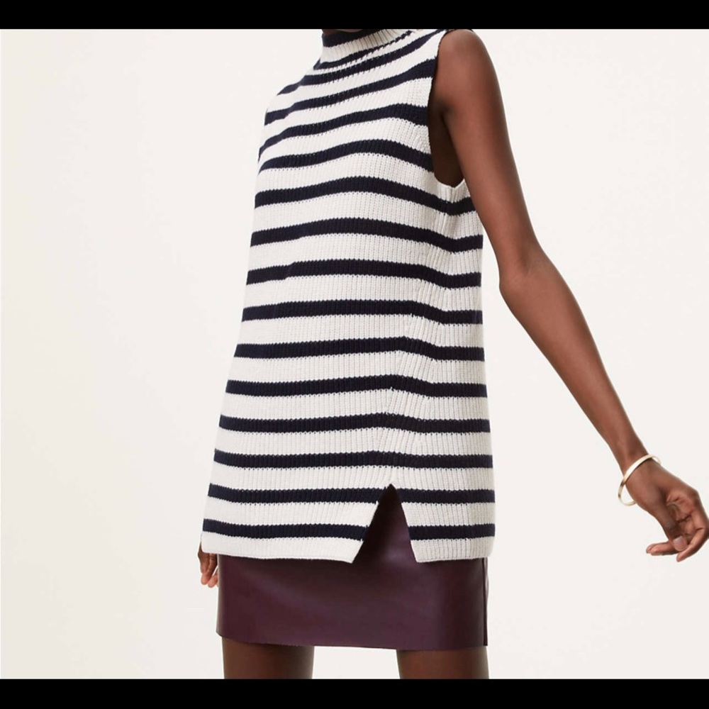 LOFT Striped Sweater
